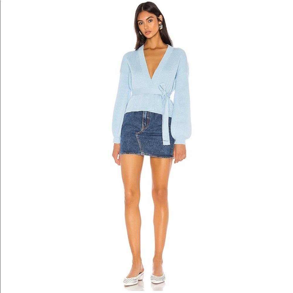 Majorelle Reena Cardigan in Baby Blue